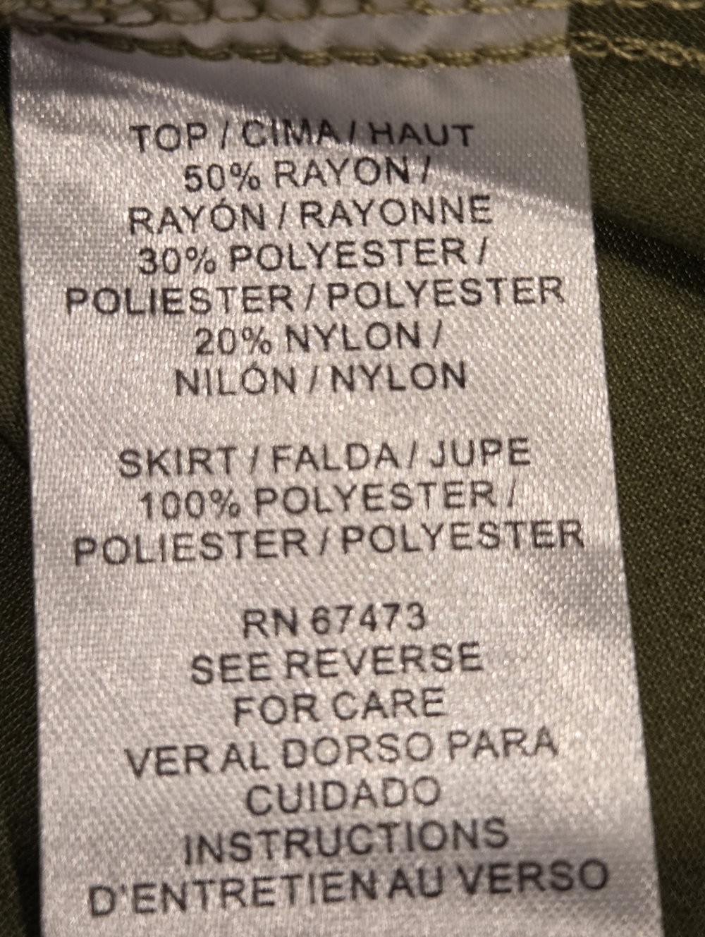 Taylor Olive Green Sleeveless Knit-to-Satin Maxi Dress, Size S - Picture 14 of 15